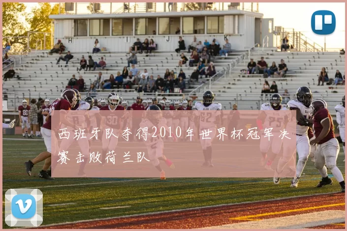 西班牙队夺得2010年世界杯冠军决赛击败荷兰队