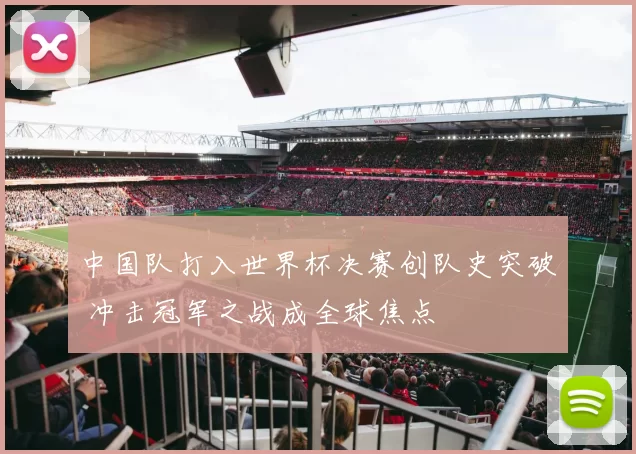 中国队打入世界杯决赛创队史突破 冲击冠军之战成全球焦点