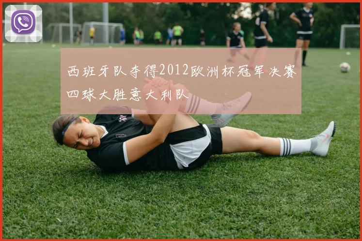 西班牙队夺得2012欧洲杯冠军决赛四球大胜意大利队